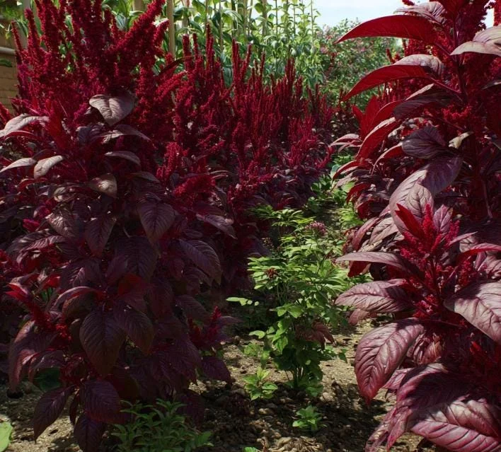 Red Garnet Amaranth Seeds - 250 Heirloom Microgreen & Garden Green Seeds - Image 4