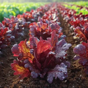 Red Oak Leaf Lettuce Seeds - 300 Seed Count - Crisp Leafy Greens for Gardens - Image 4