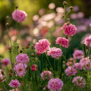 Rose Bonbon Cosmos Seeds - Double Rose-Pink Blooms, 25 Seeds, Annual Flower - Image 5