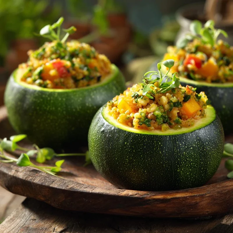 Round Zucchini Seeds - Heirloom Compact Summer Squash for Gardens - 25 Seeds - Image 2