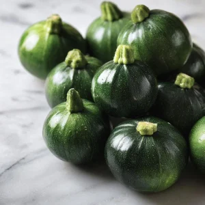 Round Zucchini Seeds - Heirloom Compact Summer Squash for Gardens - 25 Seeds - Image 4
