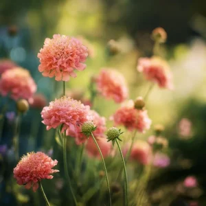 Salmon Queen Scabiosa Seeds 50 Count – Vibrant Pink Pincushion Flowers - Image 6