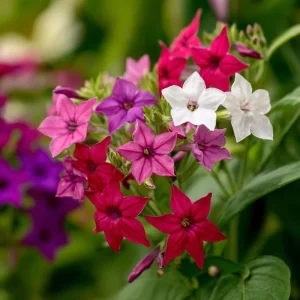 Sensation Flowering Tobacco Seeds Mix – Nicotiana Alata – 500 Seeds – Fragrant, Vibrant Colors, Attracts Pollinators - Image 1