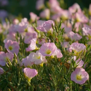 Showy Evening Primrose Seeds – Pink Fragrant Blooms, 500 Seeds, Perennial - Image 1