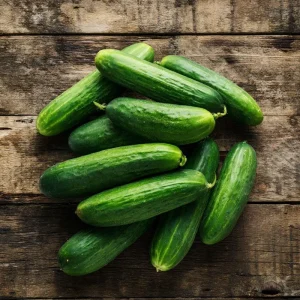 Straight Eight Cucumber Seeds - 50 Seeds - Classic Long Crisp Cucumbers for Gardens - Image 2