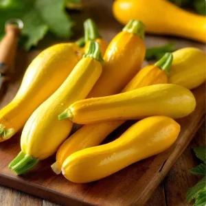 Straightneck Summer Squash Seeds - 50 Heirloom Seeds - Cucurbita Pepo - Easy Grow - Image 2