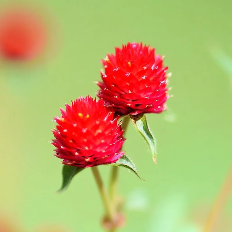 Strawberry Red Gomphrena Seeds - 25 Vibrant Globe-Shaped Blooms - Image 9