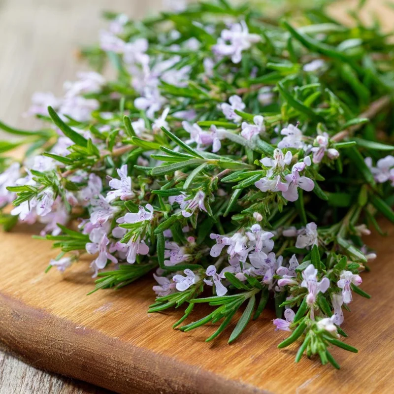 Summer Savory Herb Seeds - 200 Heirloom Culinary Herb Seeds for Garden - Image 1