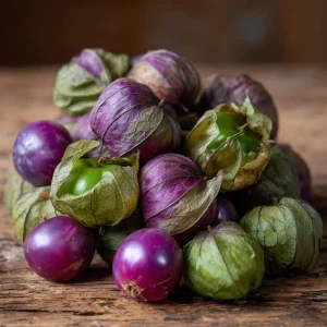 Tomatillo Purple Tomato Seeds - Heirloom Chinese Lantern, 30 Seed Pack - Image 2