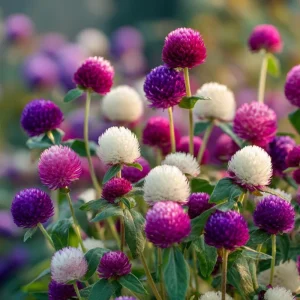 Twilight Purple Globe Amaranth Seeds - 50 Seeds, Long-Lasting Purple Blooms, Outdoor - Image 2