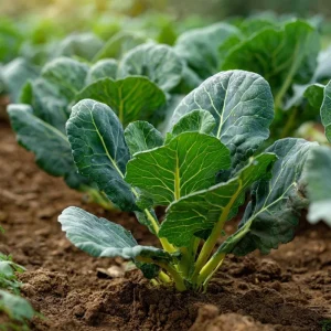 Vates Collard Seeds – Heirloom Leafy Green Vegetable (200 Seeds) – Fall & Winter Garden - Image 1