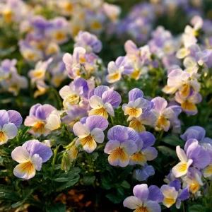 Viola Sorbet Multicolor Blooms Seeds - Yesterday Today Tomorrow - 25 Seeds - Image 2