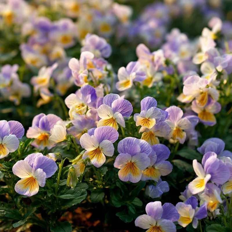 Viola Sorbet Multicolor Blooms Seeds - Yesterday Today Tomorrow - 25 Seeds - Image 2