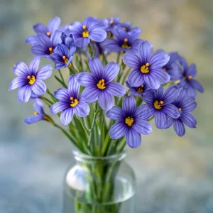 Western Blue Eyed Grass Seeds - Sisyrinchium bellum - 100 Seeds Perennial Wildflower - Image 4