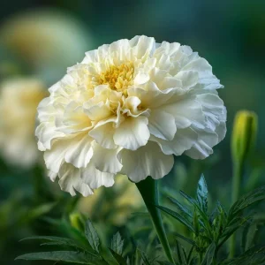 White Swan F1 Marigold Seeds - 20 Edible Flower Seeds, Long-Blooming Annual - Image 7