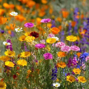 Wildflower Seeds Meadow Mix - 1000 Bee-Friendly Perennial & Annual Seeds - Image 3