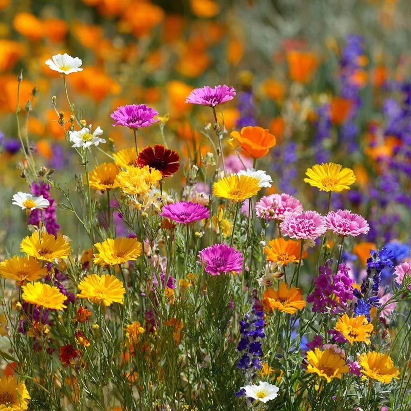 Wildflower Seeds Meadow Mix - 1000 Bee-Friendly Perennial & Annual Seeds - Image 3