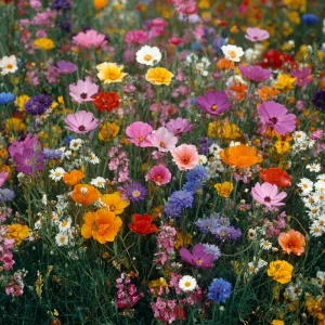 Wildflower Seeds Meadow Mix - 1000 Bee-Friendly Perennial & Annual Seeds - Image 1