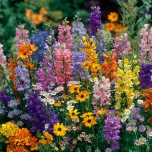 Wildflower Seeds Partial Shade Mix - 1000 Count Seed Packet, Attracts Pollinators, Zones 2-9 - Image 3