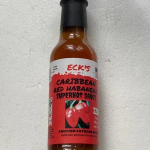 Caribbean Red Habanero Hot Sauce - Intense 5 oz Bottle | Organic & Vegan - Image 1