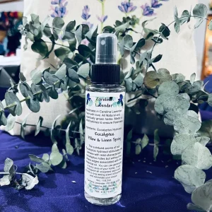 Eucalyptus Hydrosol Spray 4 oz - Natural Room Mist, Shower Aromatherapy - Image 2