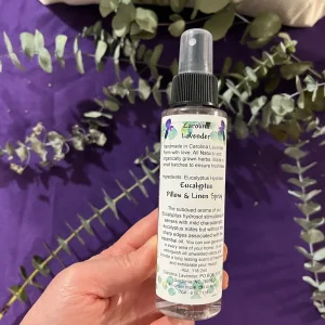 Eucalyptus Hydrosol Spray 4 oz - Natural Room Mist, Shower Aromatherapy - Image 4