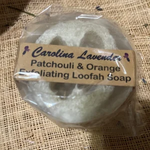 Exfoliating Loofah Soap Bar - Natural Essential Oil Cleansing & Exfoliation, 4.3 oz - Image 4