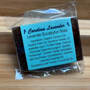 Lavender Eucalyptus Handcrafted Glycerin Soap Bar - 4 oz Natural Essential Oil - Image 3