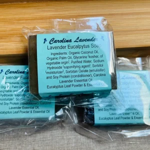 Lavender Eucalyptus Handcrafted Glycerin Soap Bar - 4 oz Natural Essential Oil - Image 4