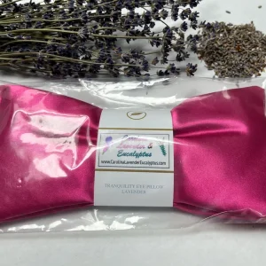 Lavender Eye Pillow - Aromatherapy Spa/Yoga Eye Mask - Organic Flaxseeds - 10 oz - Image 4