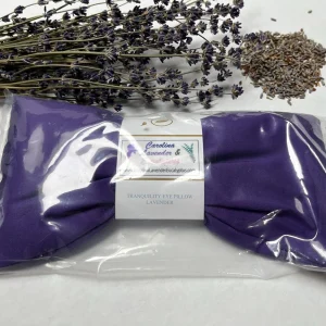 Lavender Eye Pillow - Aromatherapy Spa/Yoga Eye Mask - Organic Flaxseeds - 10 oz - Image 5