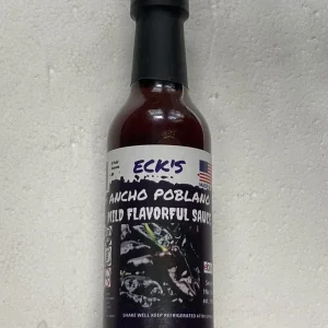Mild Ancho Poblano Pepper Sauce 5 oz Bottle - Flavorful & Versatile - Image 1