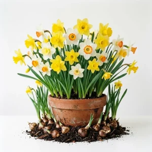 50 Colorful Daffodil Bulbs – Mixed Narcissus Lily Flowers – 12-16 Cm Size – Outdoor Hardy - Image 1