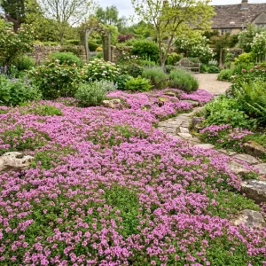 50,000 Pink Creeping Thyme Seeds – Ground Cover, Fragrant Flowers, Perennial - Image 5