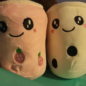 Boba Tea Plush Toy 8" - Soft Stuffed Animal, Multicolor - Image 1