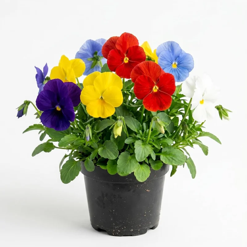 Colorful Pansy Live Plant – 4" Pot – Vibrant Violas for Gardens & Containers - Image 2