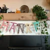 Custom Handmade Holiday Party Banner - Personalized Celebration Decor - Image 1