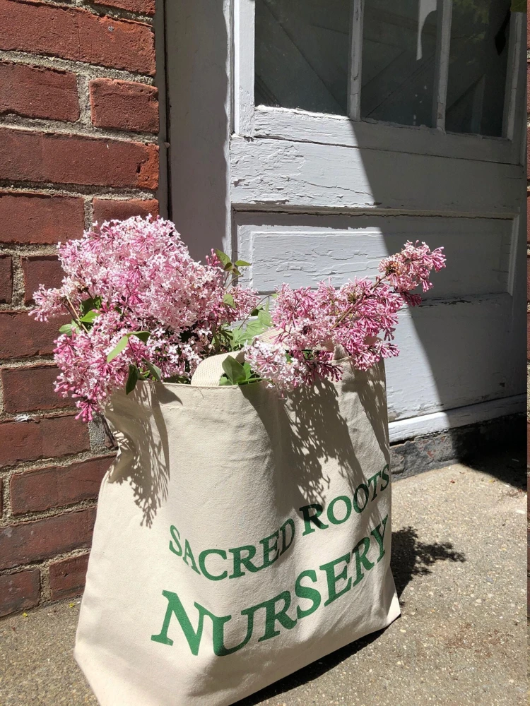 Heavy Canvas Tote Bag - Garden & Everyday Use - 20"W x 15"H x 5"D - Image 2