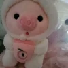 Pink Unicorn Plush Toy - 8 inch Soft Sweet Fruit Stuffed Animal - Image 1