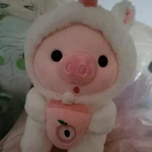 Pink Unicorn Plush Toy - 8 inch Soft Sweet Fruit Stuffed Animal - Image 2
