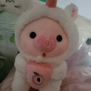Pink Unicorn Plush Toy - 8 inch Soft Sweet Fruit Stuffed Animal - Image 3