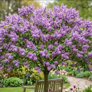 Purple Lilac Bush Live Plant – Fragrant Lavender Blooms – 4 inch Pot Outdoor - Image 7