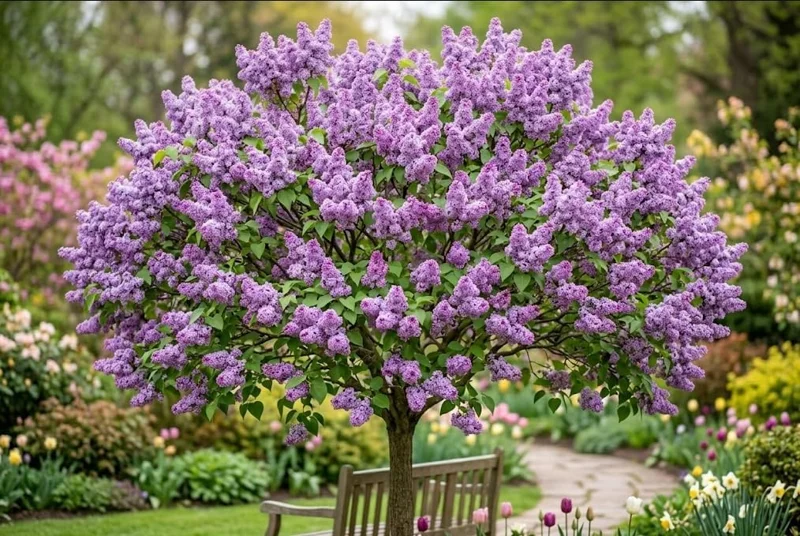 Purple Lilac Bush Live Plant – Vibrant Lavender Flowers – 4 inch Pot – Outdoor Shrub - Image 3