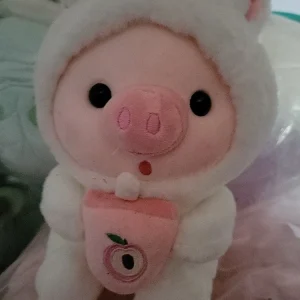 Soft Plush Tiger Boba Tea Toy - Small (6-14 in) Stuffed Animal Collectible - Image 1