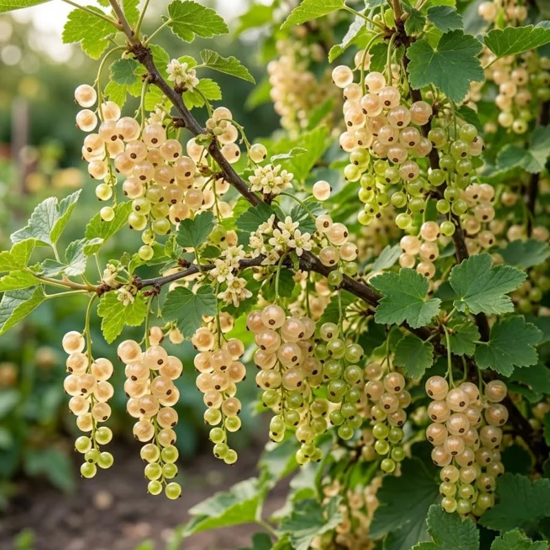 White Currant Live Plant - Cold Hardy Fruiting Shrub, 6-12" Tall, Outdoor - Image 3