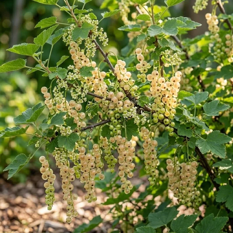 White Currant Live Plant - Cold Hardy Fruiting Shrub, 6-12" Tall, Outdoor - Image 5