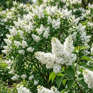 White Lilac Bush Live Plant – Fragrant White Flowers – 4 inch Pot – Outdoor Shrub - Image 4