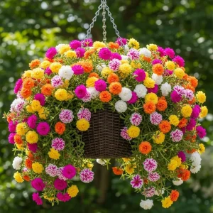2 Double Moss Rose Portulaca Live Plants – Ground Cover, Full Sun, Zones 9-11 - Image 2
