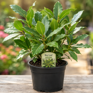 Sweet Bay Laurel Live Plant - 1 Year Old Laurus Nobilis Herb - 8-10" Tall