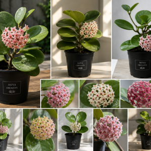 Hoya Obovata Live Plant – 4 Inch Pot – Trailing Houseplant for Indoor Decor
